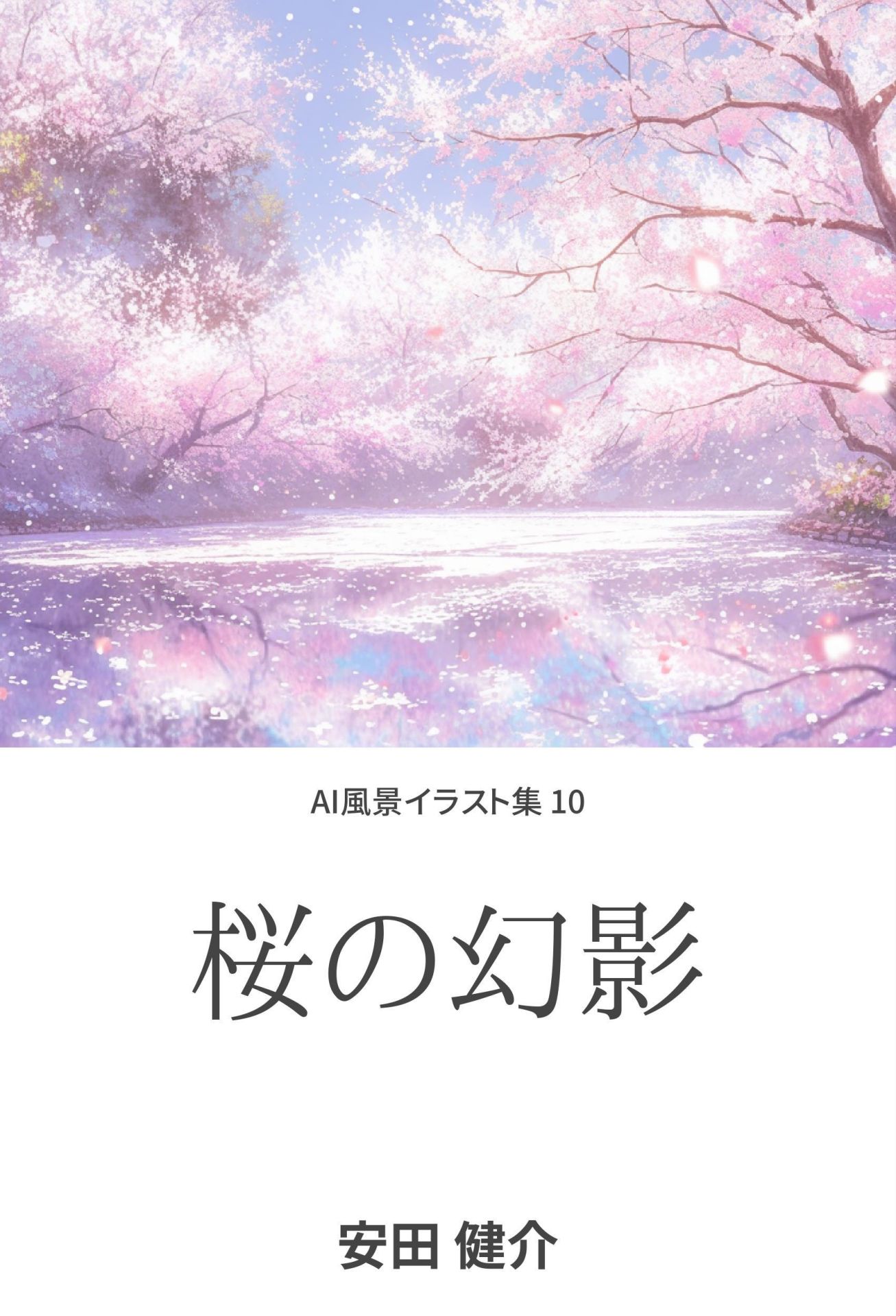 桜の幻影 AI風景イラスト集 10 表紙